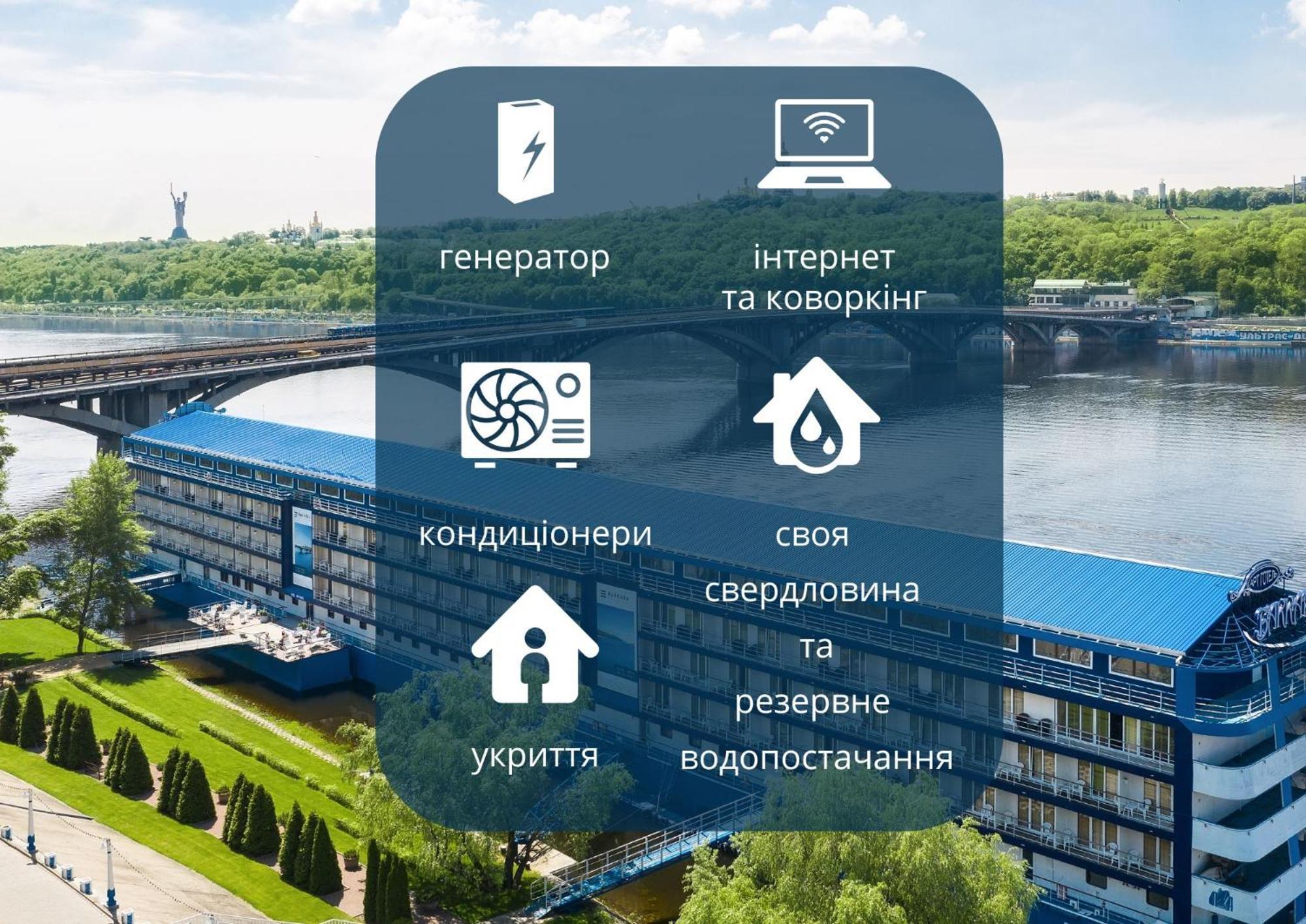 Bakkara Hotel Kiev Exteriör bild